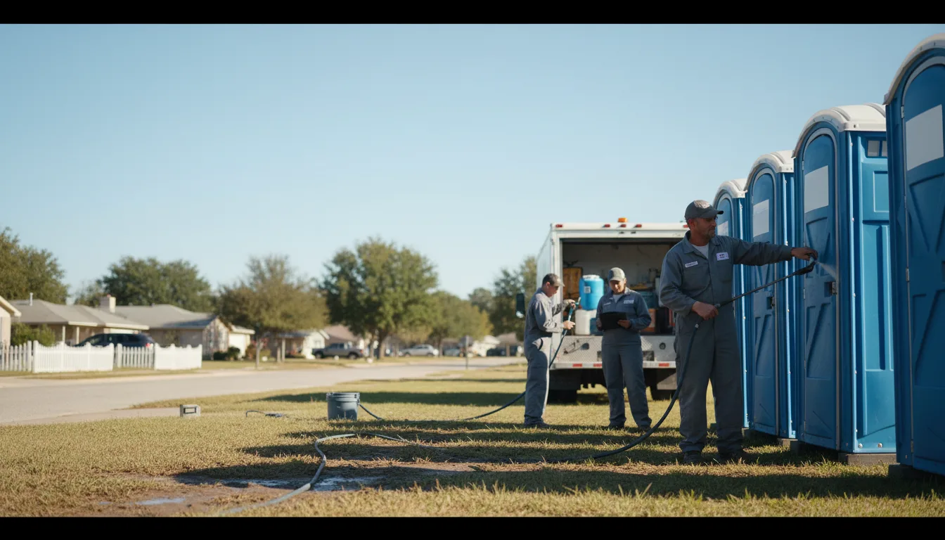 Long-Term Portable Toilet Rental in Mexia, TX near me